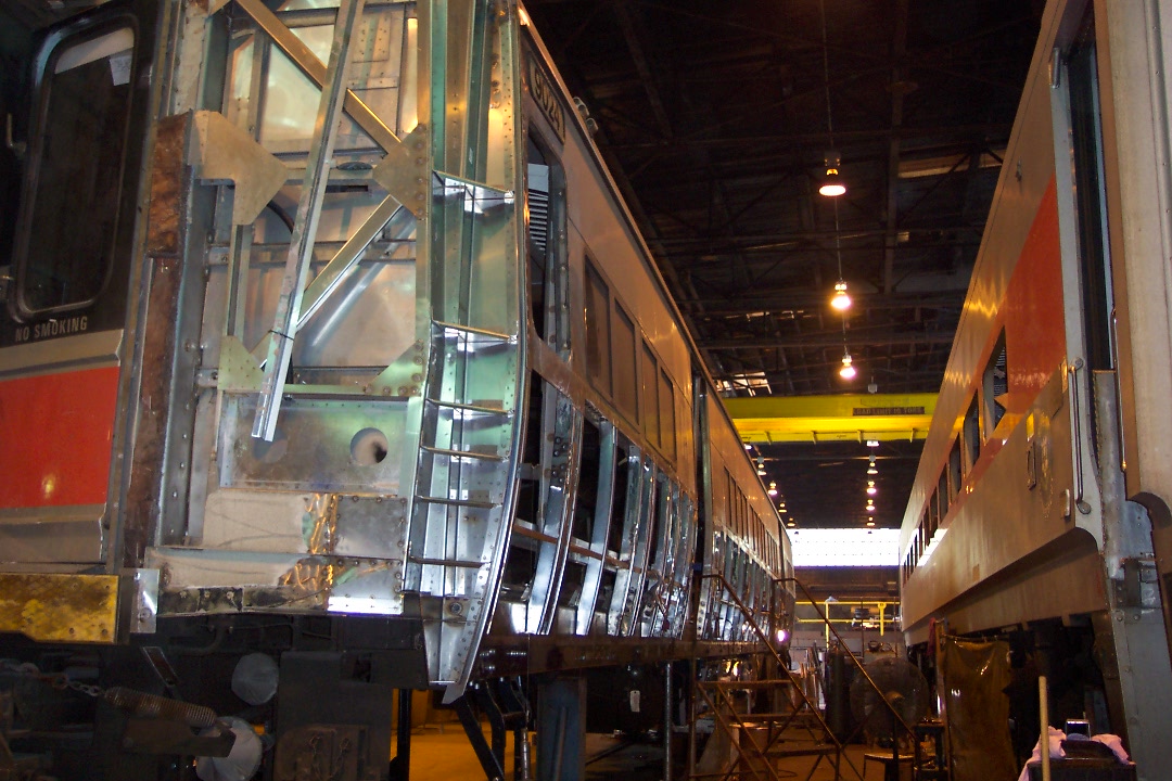 Passemger Railcar Repair, Rail Car Refurbishment, Railcar Truck Overhauls